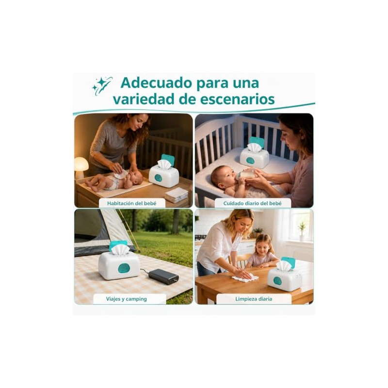 YPZG Calentador de Toallitas Húmedas para Bebés