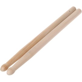 2 Pcs Wood Drumsticks Wooden Tip Kids Students Beginners Accessory for Musical Course Learning Accessory Dies for Card Making Sentiments
