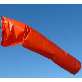 Airport Windsock Corporation 18" X 72" Orange Replacement Windsock 100% USA Made