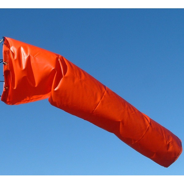 Airport Windsock Corporation 18" X 72" Orange Replacement Windsock 100%