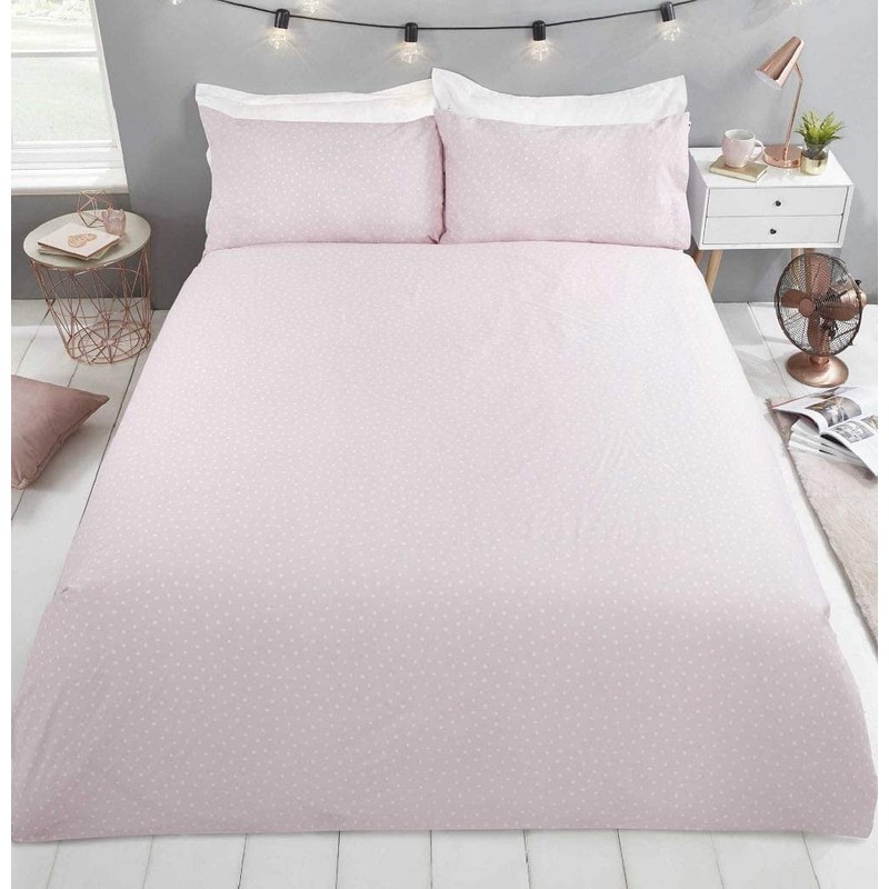 Hello Gorgeous Polka Dot Duvet Cover Set Reversible Bedding Bed