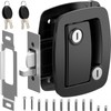 WELLUCK RV Door Lock Replacement with Paddle Deadbolt, 100% Metal