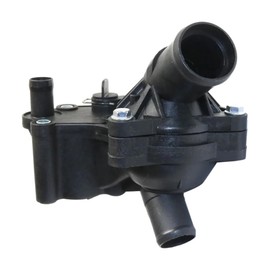 KarParts360 For Ford Explorer 2006 07 08 09 2010 Thermostat Housing Upper and Lower | Plastic | Black | 4.0 Liter | With Clip-On Style ECT Sensor | Excluded Thermostat | Replacement For 7295, 7310