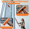 Window Washing Kit with Extension Pole 20FT, Squeegee for Window