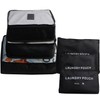 6 Pack Packing Cubes Travel Organizer, With Laundry Pouch, Electronics