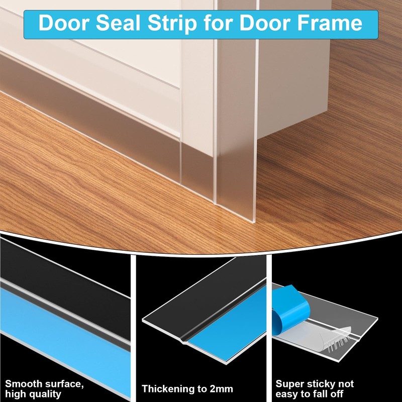 Greymond Weather Stripping Door Seal, Draft Seal for Frame and