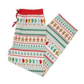 Little Sleepies Mens Pajama Pants, Soft Viscose from Bamboo PJ Bottoms for Family Matching Set, Mens Sleepwear PJs w/Pockets, Fair Isle, 3X-Large