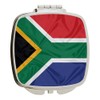 Island Gifting - South Africa Flag - Square Compact Mirror