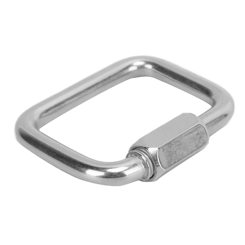 Chain Link Stainless Steel 4‑Corner Multifunctional Connection Buckle for Outdoor