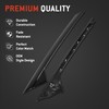 HYR A-Pillar Windshield Trim Molding Set Fit for Ford Explorer