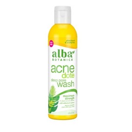 Alba Botanica, 2 PACK Natural Acnedote Deep Pore Wash, Maximum Strength, 6 fl oz