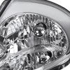 Spec-D Tuning Jdm Chrome Clear Headlights Compatible with 2000-2005 Mitsubishi