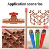 10Sticks Brazing Rods, Phosphor Copper Solder Welding Rods No Need