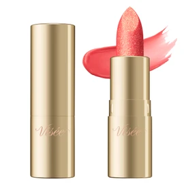 Visee Gemy Tint Serum OR270 Sunstone, 0.1 oz (2.9 g), Tintrp, Gemstone Lip, Moisturizing, Lustrous Feeling, Shiny, Sheer