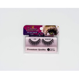 Shine. Natural Look Handmade 3D Silk Volume Eyelashes  218 (5Pack)