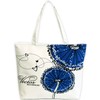 Azulte Canvas Bag, Women's, Fashion, A4, Storage, Work, School, Elementary