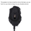 Walkie Talkie Speaker Microphone, Dual PTT Handheld Shoulder 2-Way Radio