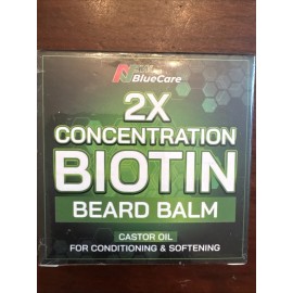 Newbluecare Blue Care Beard Balm 2X Biotin + Castor Oil – Growth & Conditioning Formula