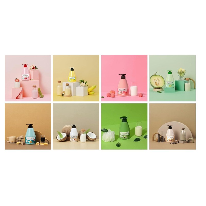 KWAILNARA Strawberry Milk Vitalizing Body Cleanser 560g