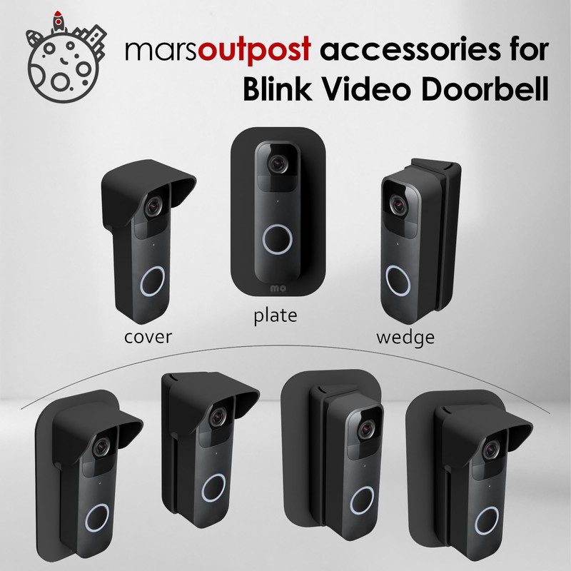 Mars Outpost | Cover compatible with BlinkDoorbell Hood Shield for