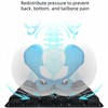 Wzenclave 3D Air Cell Travel Cushion - Inflatable Seat Cushion