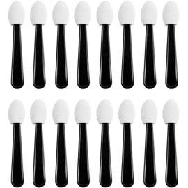 100 Pcs Small Eyeshadow Applicators Eye Shadow Sponge Applicator Sticks Makeup Applicators Eyeshadow Applicators, Eye Makeup Applicators Sponge Tip Make up Eyeshadow Brushes,Eyeshadow Brushes