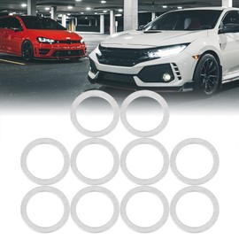 X AUTOHAUX Pack of 10 M18 Oil Drain Plug Washer Seals 977751