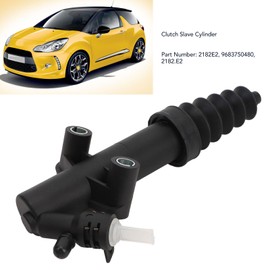 Cilindro Esclavo de Embrague Duradero - Compatible con C3, DS3, 207, 208 - Referencia OE: 2182E2, 9683750480, 2182.E2 - Funcionamiento Suave y sin Esfuerzo
