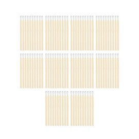 100pcs Disposable Lip Brush Nylon Fiber Bamboo Handle Lipstick Brush Portable Lip Brush Applicator