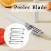 Pack of 4 Peeler Replacement Blade, Peeler, Replacement Blades for