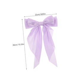 BESPORTBLE 2pcs Bowknot Hair Clips for Women Stylish Ribbon Barrettes Versatile Hair Accessories for All Hairstyles for Mom and Sister