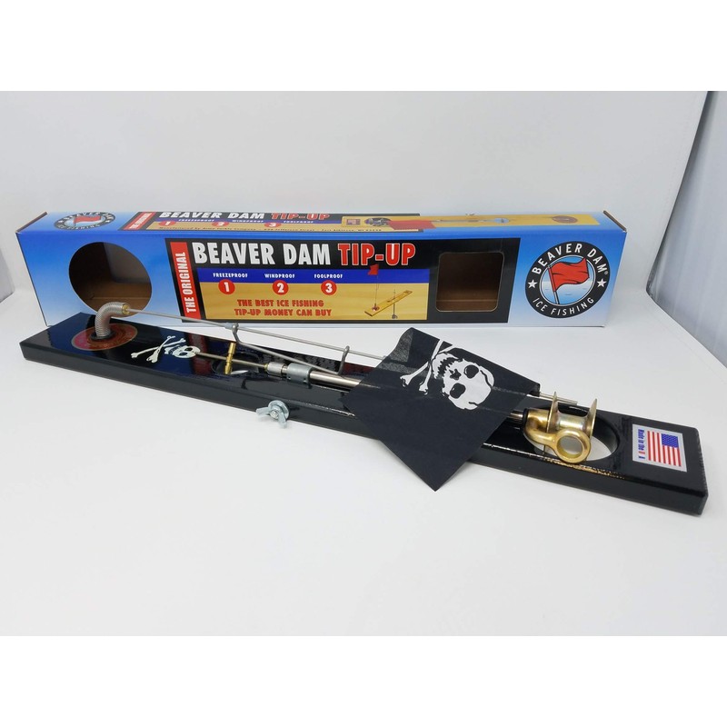 Beaver Dam BDTP-JR Rail Tip- Ups Jolly Roger Tip-Up Rail