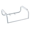 Moen Glacier White Home Care Bathroom Safety Toilet Grab Bar,