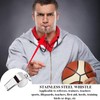Txeouse Stainless Steel Whistles Pack of 10 Metal Whistle with