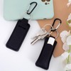 BEIQIYA 2pcs Lip Balm Keychain, Portable Lip Balm Holder with