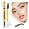 Vawolecy Microblading Eyebrow Pencil with Eyebrow Shaping Gel - Improved
