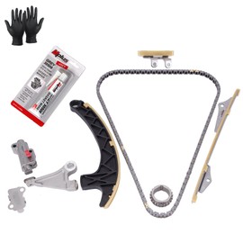 MPLUS Engine Timing Chain Kit fits For Honda 2016-2021 Civic 1.5L L4 GAS DOHC TURBO 16V, 2017-2021 CR-V 1.5L, 2018-2021 Accord 1.5L