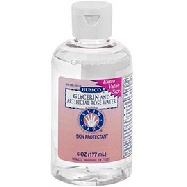 Humco glycerin and artificial rosewater - 6 Oz (4 Pack)