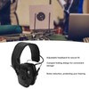 Walker Electronic Earmuffs Noise Cancellation Folding Hearing Protection Adjustable Earmuffs