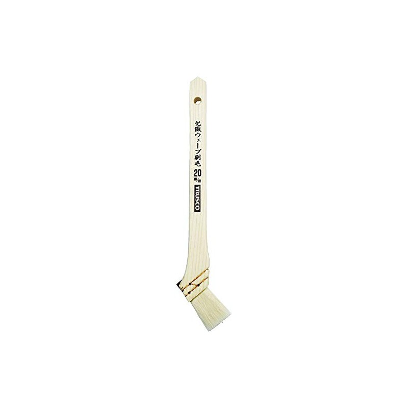 TRUSCO Versatile for Synthetic Fibers Wave Brush/20 mm CWB –
