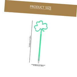 Operitacx 20st Kleestift Farbige Stifte Kugelschreiber Whiteboard-stifte Stapelbare Stifte Süße Stifte Textmarker Filzstifte Bleistifte Plüsch-blumenstift Stifte Flüssig Green