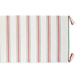 DII Joyful Snowflakes Collection Embellished Christmas, Reversible Table Runner, 14x108