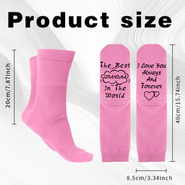 Stocking Stuffers for Women Grandma Christmas Stockings Mens Stocking Stuffers for Adults Mens Christmas Gifts for Grandpa Christmas Socks Funny Socks for Men Cadeau Noel Cadeau Homme Funky Socks