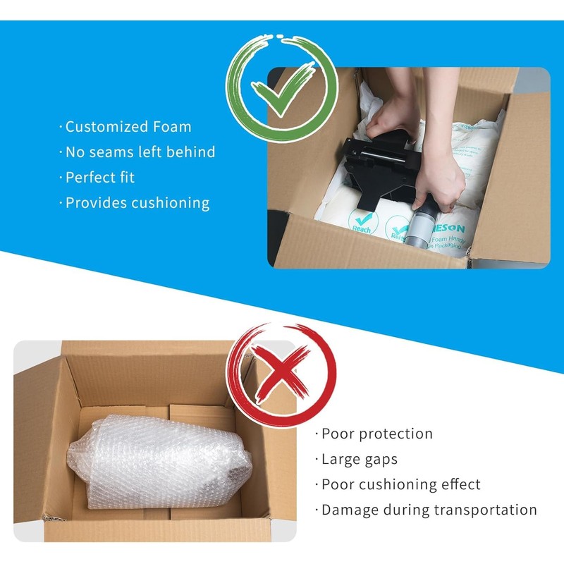 Expanding Foam Packaging Expanding Packing Foam for PC, Fragile &