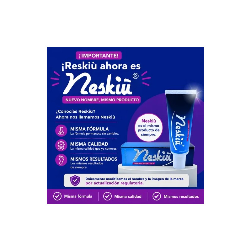 Kit De 2 Cremas Reskiu Para Uñas De Manos Y