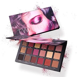 Professional 18 Pigmented Eye shadow, 10 Matte + 8 Shimmer, Velvet Texture Blendable Long Lasting Eyeshadow Palette