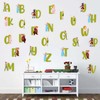 Seyal® PTR Pan A-Z Alphabet Wall Sticker
