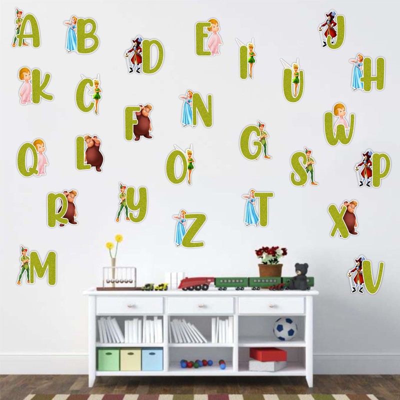 Seyal® PTR Pan A-Z Alphabet Wall Sticker