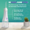 Cordless Water Dental Flosser 380ml – Portable Oral Irrigator with