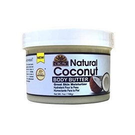 OKAY 100% NATURAL COCONUT BUTTER SMOOTH 7oz/198gr